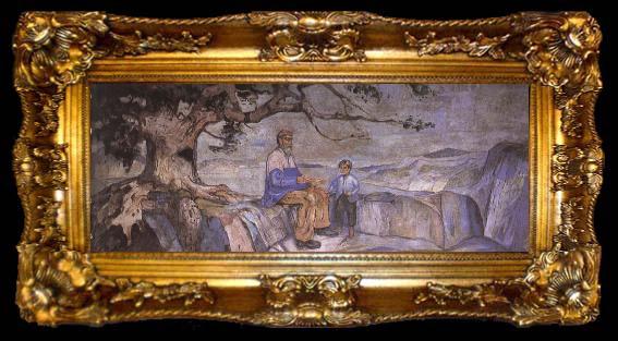 framed  Edvard Munch History, ta009-2